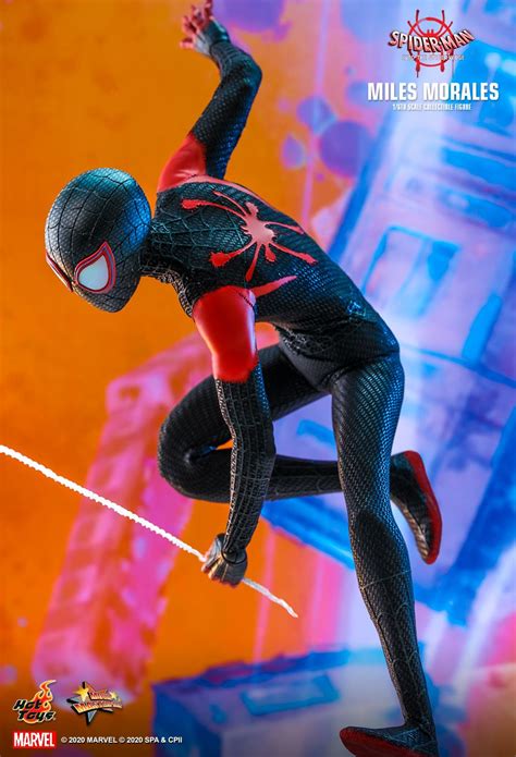 New Product Hot Toys Spider Man Into The Spider Verse Miles Morales 1 6 Scale Action Figure