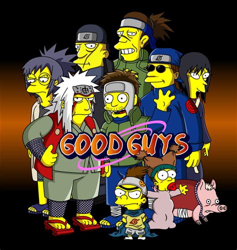Naruto Simpsons Good Guys By Lloydvdw On Deviantart