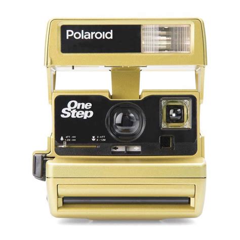 polaroid originals polaroid 600 camera one step close up gold vintage cameras polaroid