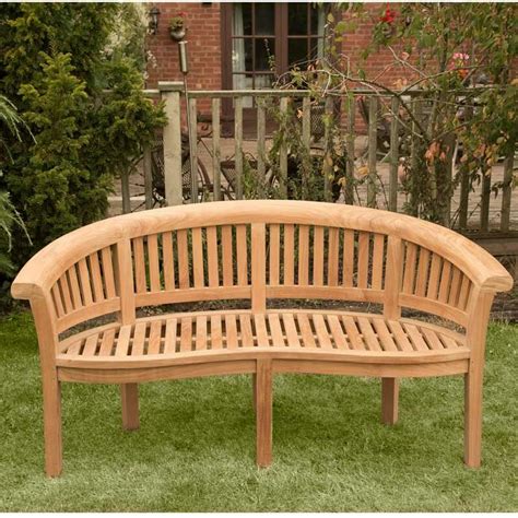 Brackenstyle Windsor Curved 3 Seater Teak Bench And Reviews Uk