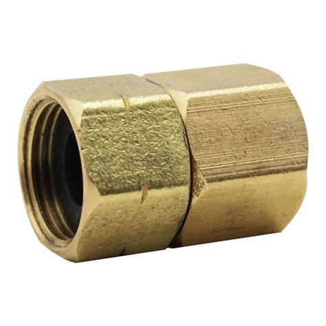 Everbilt 38 In Female Od Compression Brass Coupling Fitting 803119