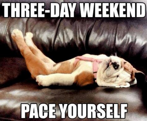 15 Three-Day Weekend Memes to Start Your Free Time in Style