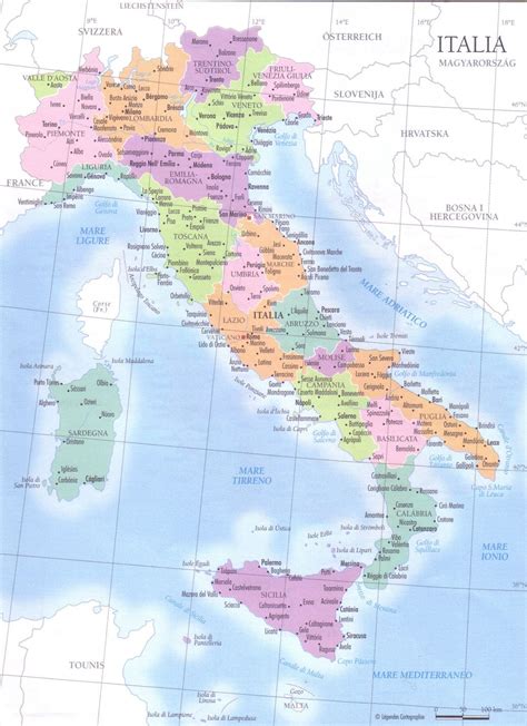 Napoli è il capoluogo di regione della campania, e la terza città più grande in italia per popolazione. TURISMO ITALIA Regioni provincie cartina Italia