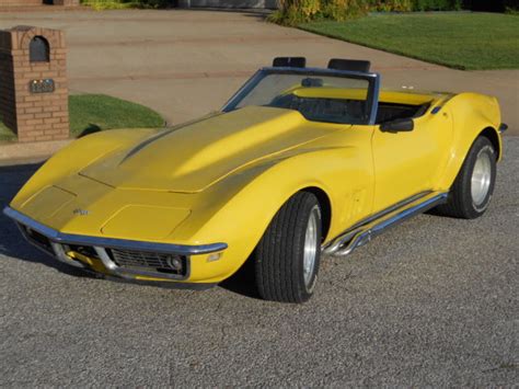 1968 Corvette Roadster 350 4 Speed Flared Hooker Sidepipes Fast Fun