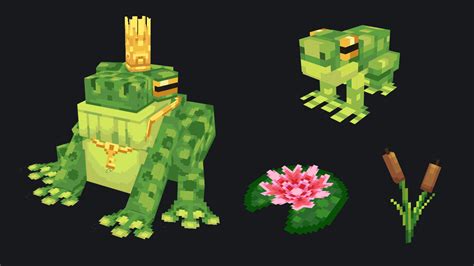 I Made Some Frog Models For Minecraft Minecraft