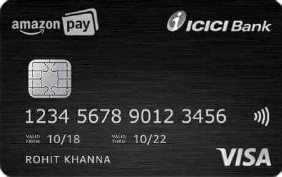 You need the amazon credit card to pay for goods online. Amazon Pay ICICI Bank Credit Card Launched - the fridaymania