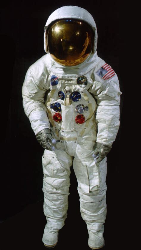 Front View Of Aldrin Apollo Spacesuit Space Suit Nasa Nasa Space Suit