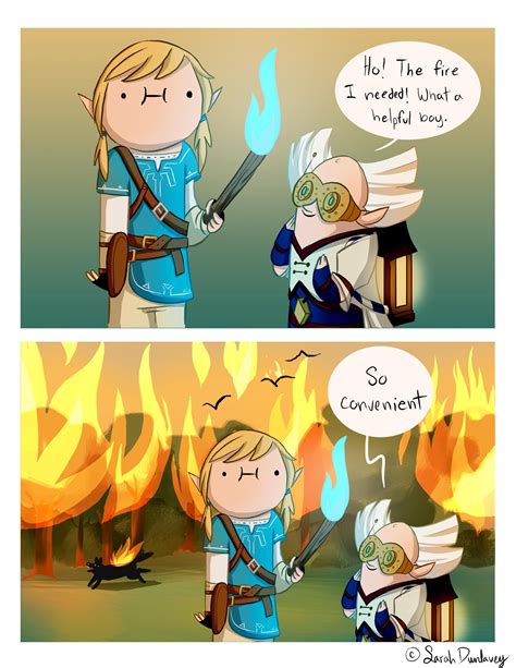Thanks Botw By Madame Lady Zelda The Legend Of Zelda Legend Of Zelda Memes Legend Of Zelda