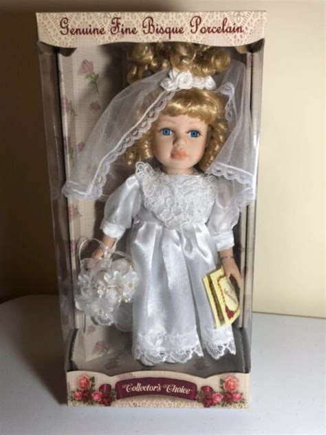 Collectors Choice Genuine Fine Bisque Porcelain Limited Edition Doll