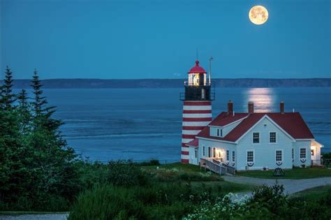West Quoddy Head Lighthouse Lubec Maine East Coast Lighthouses