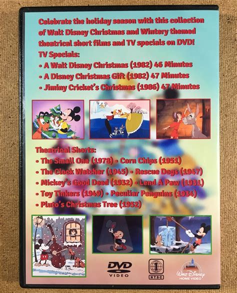 Walt Disneys Christmas Classics 4 Dvd Set Including The Small One