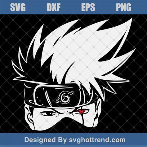 Kakashi Svg Naruto Svg Anime Svg Anime T Svg Love Anime Svg