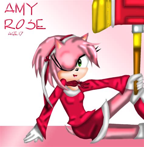 Amy Rose Age 17 Amy Rose Fan Art 9069639 Fanpop