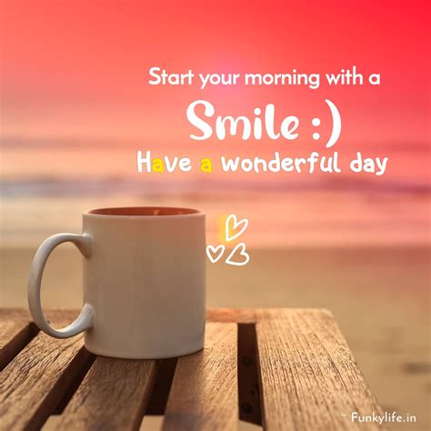 A White Coffee Cup Sitting On Top Of A Wooden Table Next To The Ocean