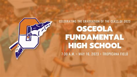 Osceola Fundamental High School Graduation Youtube