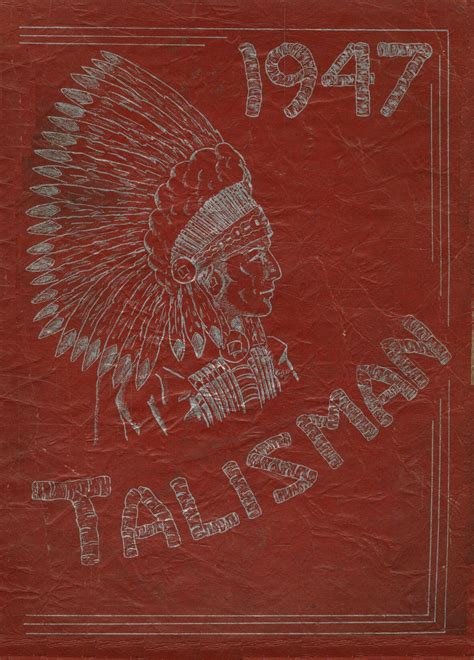 1947 Yearbook From Rutland High School From Rutland Vermont