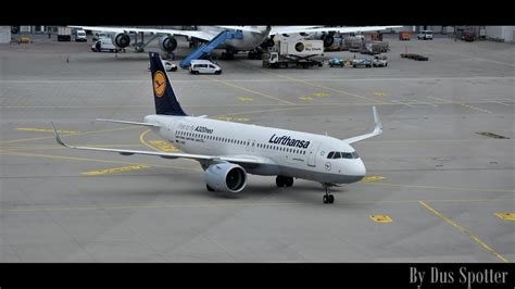 Lufthansa Airbus A320neo Departure From Munich Airport Dus Spotter
