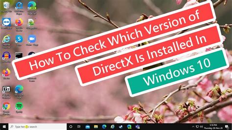 Versión De Directx Instalada En Windows 10 Mundowin