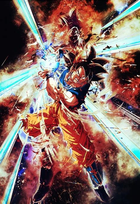 Goku Ultra Instinct Poster By Nguyen Dinh Long Displate Poster