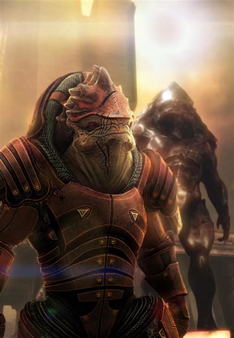 Urdnot Wrex Mass Effect Wallpaper Wide Wallpaper Collections