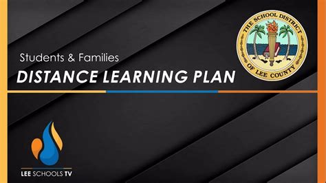 Distance Learning Plan Students And Families Youtube