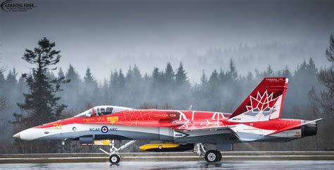 Royal Canadian Air Force Unveils The 2017 “canada 150” Cf 18