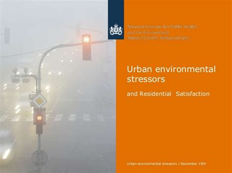 Urban Environmental Stressors