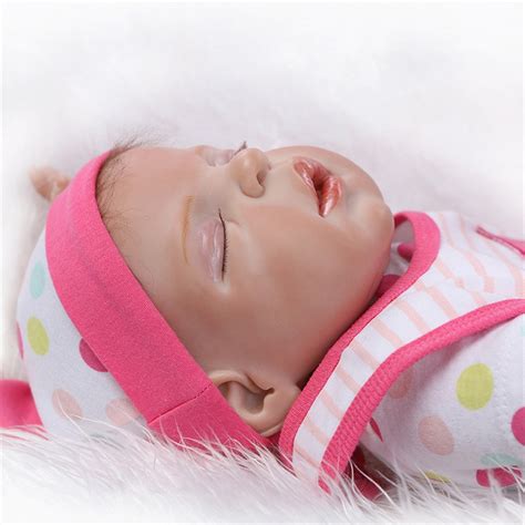 Sanydoll Reborn Baby Doll Soft Silicone Vinyl 22 Inch 55 Cm Lovely