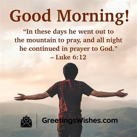 Good Morning Bible Verses Greetings Wishes