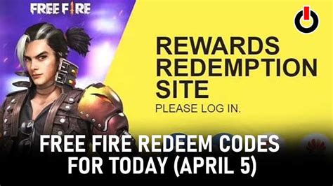 Free Fire Redeem Code List For Today 5 April 2021 How To Redeem Ff