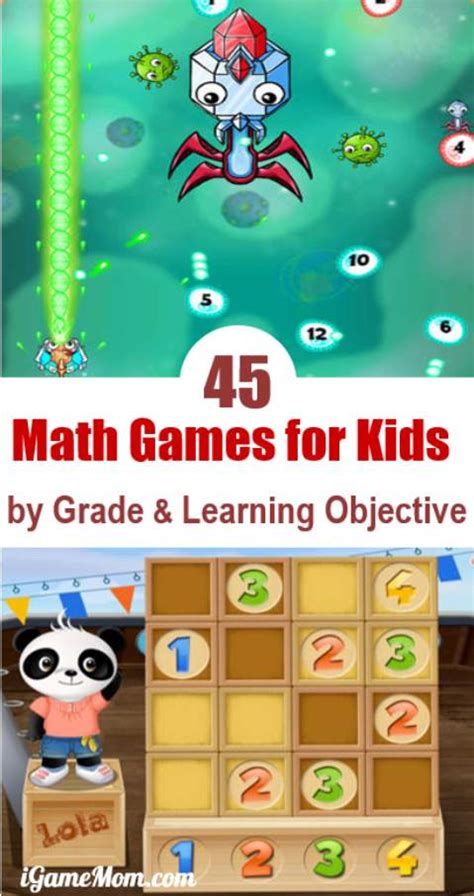 Free, online math games and more at mathplayground.com! 45 Cool Math Games for Kids By Age and Learning Objective