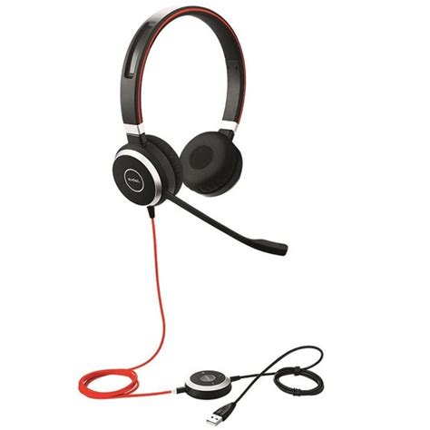 Jabra Evolve 40 Ms Stereo Sluchátka Headset Aukro