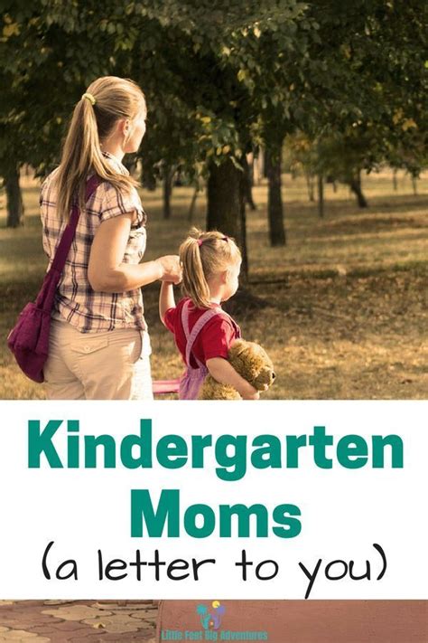 Kindergarten Moms You Are Going To Be Okay Letting Go Toddler Mom