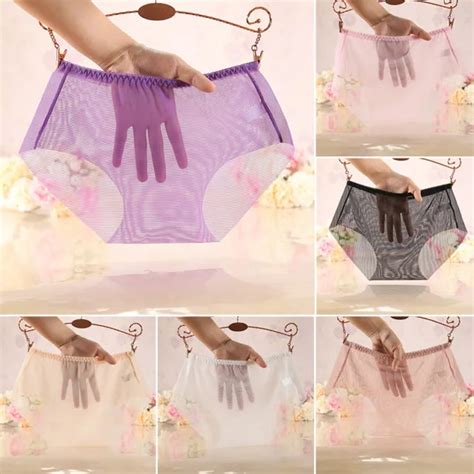 womens see through panties ultra thin briefs knickers lingerie sexy underwear 6 67 picclick