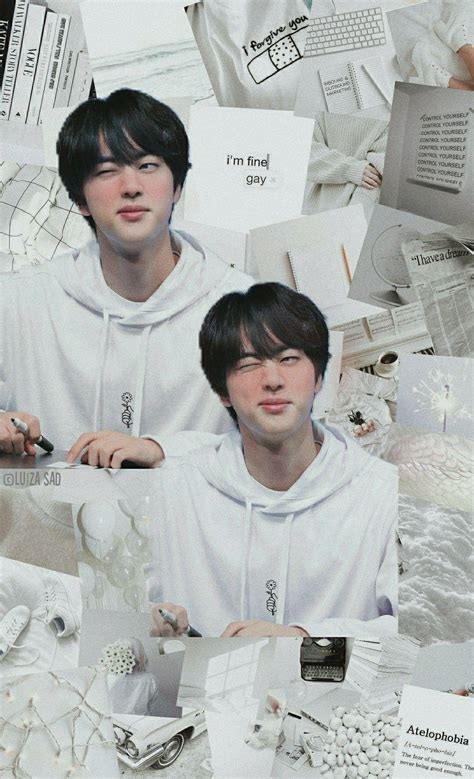 View Bts Jin Aesthetic Wallpaper Laptop Pictures