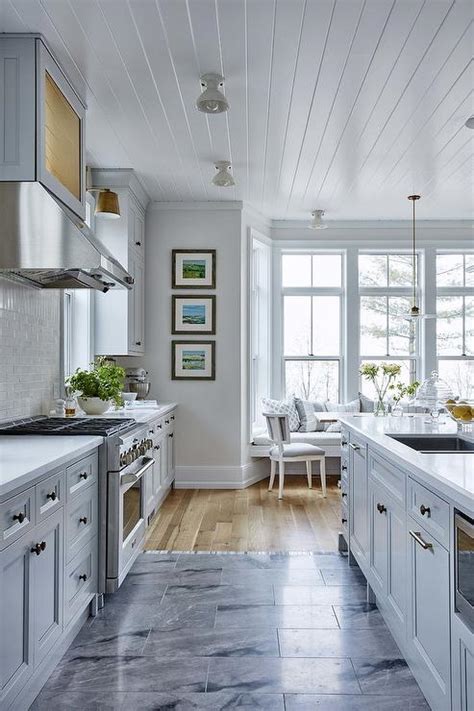 Gold and Gray Kitchen Accent Colors - Transitional - Kitchen