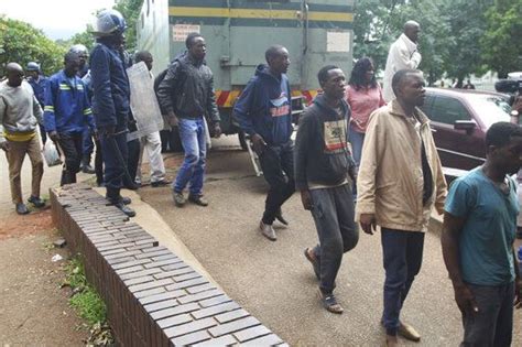 Zimbabwe Police Arrest 600 In Harsh Crackdown On Protests