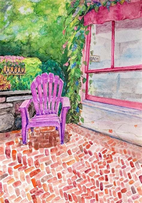 Summer Afternoon Painting By Ainsley Yorns Fine Art America