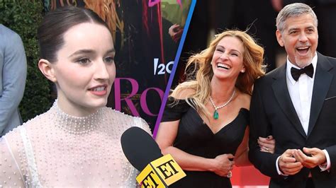 Kaitlyn Dever On Co Stars George Clooney And Julia Roberts ‘they Love Making Each Other Laugh