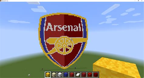 Sacrosegtam Arsenal Logo Pixel Art
