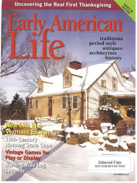 A Day In An Artists Life Early American Life Magazine