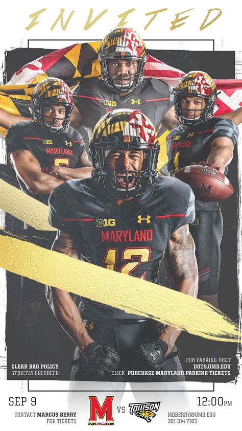 The official athletic site of the virginia cavaliers, partner of wmt digital. Maryland Football - 2017 Content Update on Behance