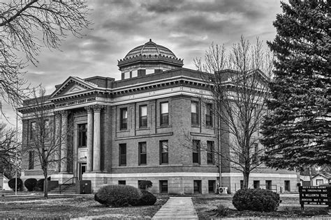 The Mchenry County Courthouse Towner North Dakota Photograph By
