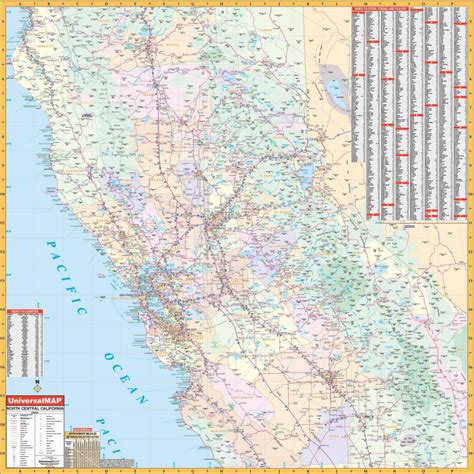 Map Of Central California Printable Maps