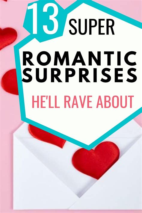 13 Romantic Surprises For Him Hell Rave About This For Years