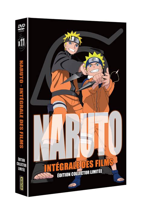 Naruto Les Films Integrale Coffret Dvd Bluray Geek Chez Kana Home