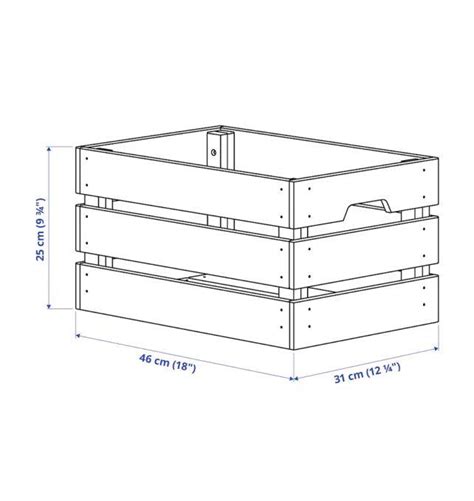Ikea Wooden Crates X7 Furniture And Home Living Home Improvement
