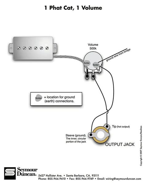 Guitar wiring diagrams 2 pickups source: Guitar Wiring Diagram 2 Humbucker 1 Volume 1 Tone - Wiring Diagram