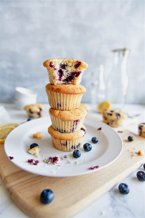 Lemon Blueberry Muffins Life She Lives