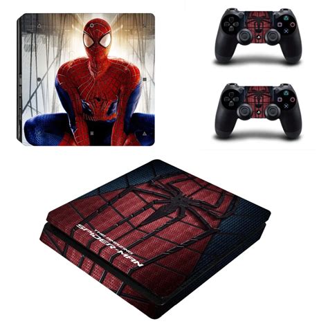 Spider Man Decal Ps4 Slim Skin For Playstaion 4 Console Ps4 Slim Skin